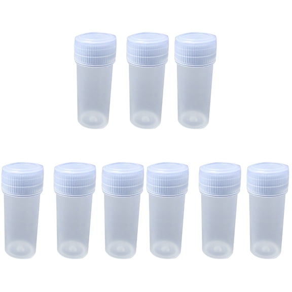 FOMIYES Plastic Bottles 300Pcs, Clear Containers for Beads and Jewelry Storage