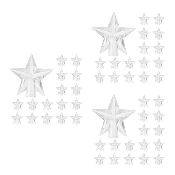 Raindrops 300 pcs  String Lamp Star Design Cover Plastic Bulb Covers Xmas Tree Light Covers