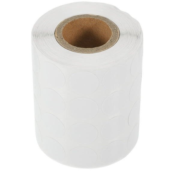 Raindrops 3000pcs Blank Dot Stickers Round Blank Coding Labels Blank Classify Labels Adhesive Dot Labels