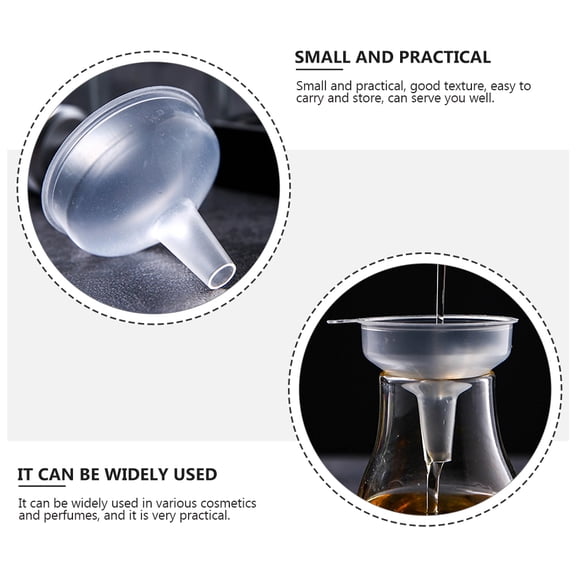 Raindrops Dispensing Funnel Transparent Adults 30Pcs 2.16X1.97X1.97In