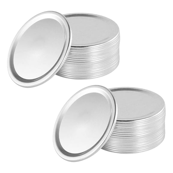 Raindrops Leakproof Tinplate Canning Lids Airtight Storage Caps Multipurpose 30 Pieces for Jars