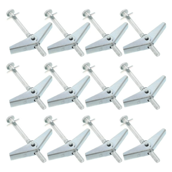 Raindrops 30pcs Petal Expansion Screw Anchors for Drywall Airplane Expansion Bolts for Fiber Gypsum Board Heavy Duty Toggle Bolts Wall Decorations M5