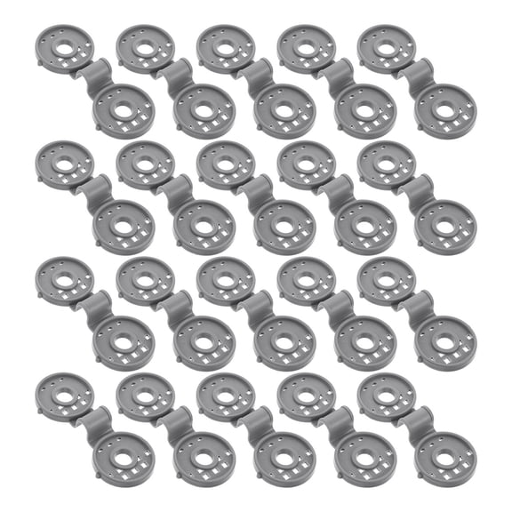 Raindrops 30pcs Shade Cloth Heavy Duty Lock Grip Removable Reusable Shade Cloth Clips For Sun Shade Net Netting Garden Netting Greenhouse Shade Cloth Shade Fabric Accessories