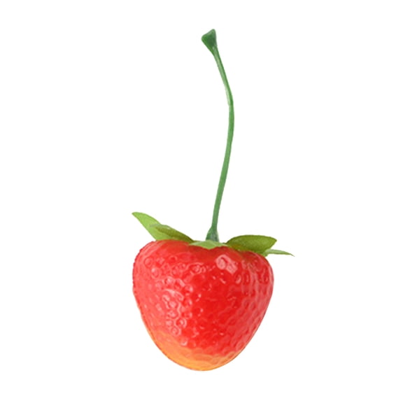 FOMIYES 30pcs Red Strawberry Table Centerpieces Plastic Decorations for Party, Wedding, Home, and Event Decor