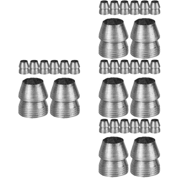 Raindrops 32 pcs Axe Hammer Handles Wedges Axe Wedges Replacement Metal Axe Wedges Supplies