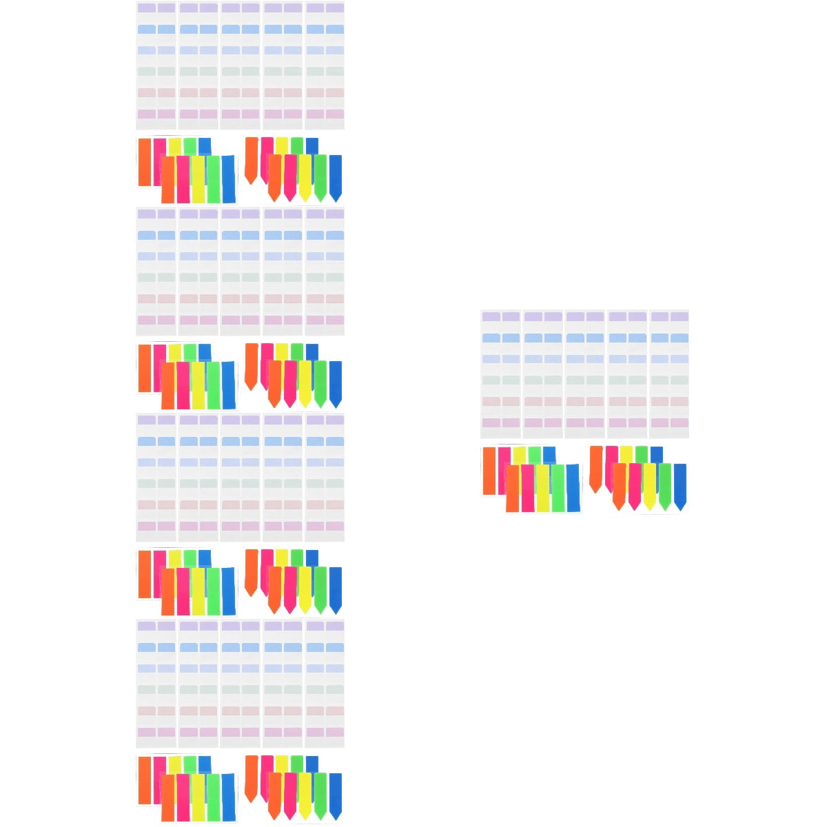 Raindrops 3200 pcs  Page Markers Page Stickers Index Tabs Index Flag Writable Tabs Reading Strips