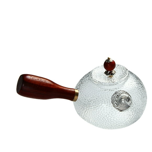 Raindrops 335 Ml Whistling Tea Kettle Pot with Handle Retro Design Make