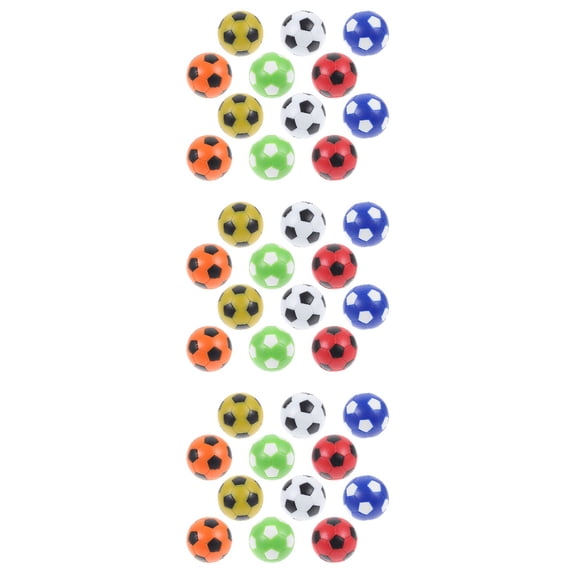 Raindrops 36 pcs  Football Balls Football Replacements Table Soccer Balls Table Game Balls Table Football Balls