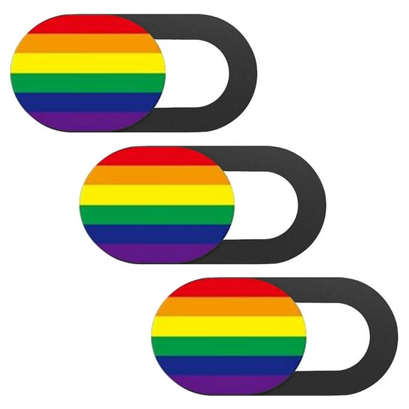 Raindrops 3PCS Cover Slide for Laptop Tablet Antipeeping Sliding Lid