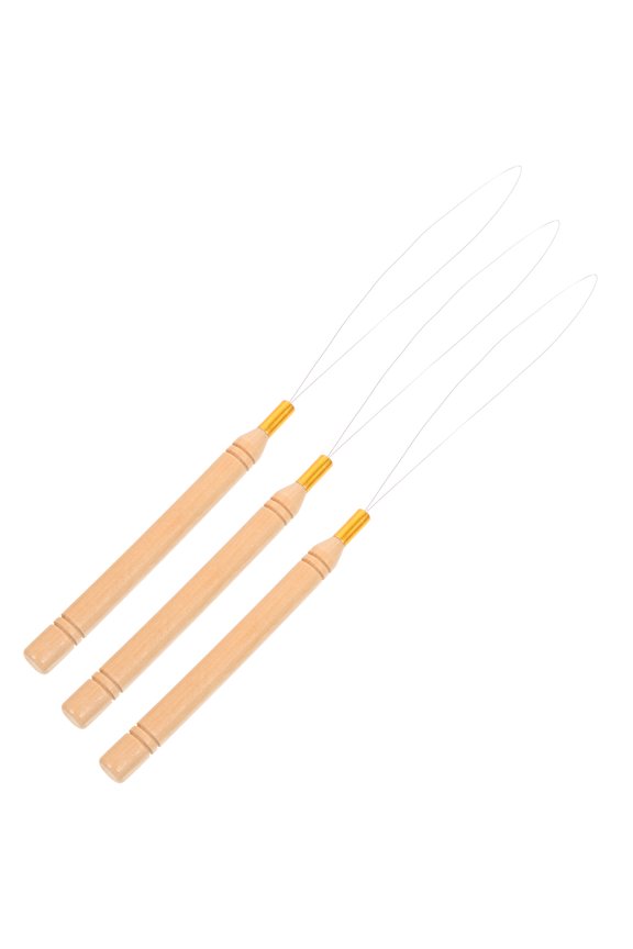 3Pcs Bead Piercing Rod Diy Bead Projects Stainless Steel Hand Sewn Needle Threading Device