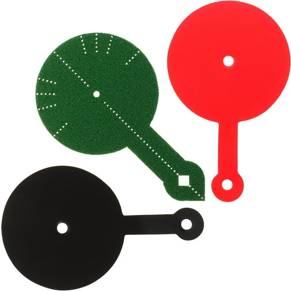 Raindrops 3Pcs Billiard Aiming Practice Tool for Pool Table Equipment Aim Training 11.8x2.3x0.04In