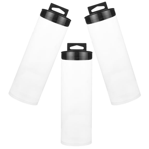 FOMIYES 3Pcs Portable Tennis Organizer with Transparent Case and Secure Lid