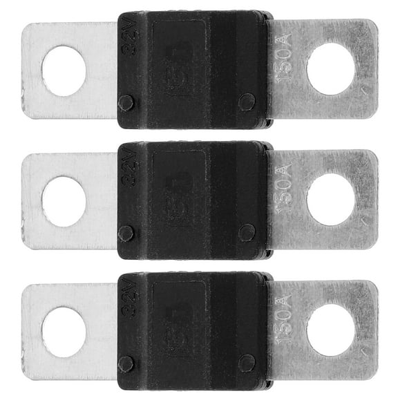 Raindrops 3Pcs Fuse for Car with Mini Size for Automotive Use Black Plastic