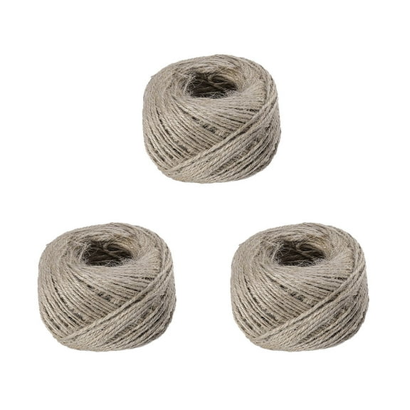 Raindrops 3Pcs Garden String Twine for Gardening Binding Diy Crafts Projects 164Ft