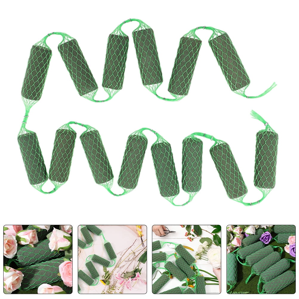 FOMIYES Green Floral Foam Gar for Wedding Arch Door and Table Decoration, 3Pcs