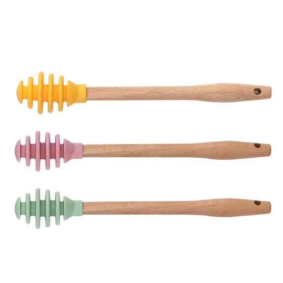 Raindrops 3Pcs Honey Dippers For Honey Dripping In The Kitchen Ideal For Household Users And Bakers