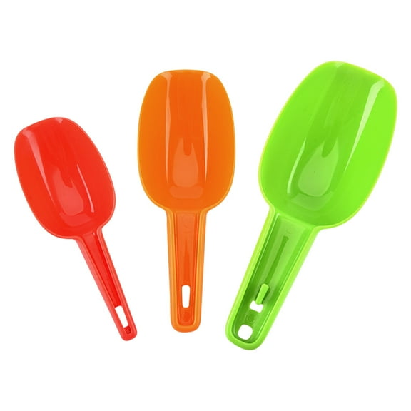 Raindrops 3Pcs Ice Cream Shovel Plastic MultiFunctional Scoops for Kitchen Use