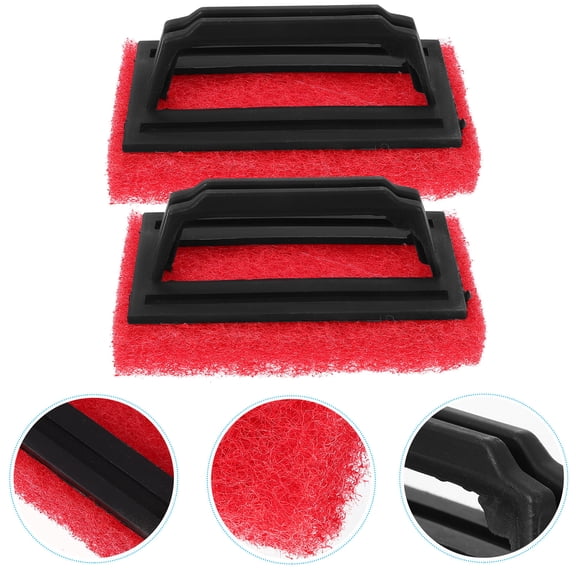 Raindrops Fingerprint Eraser for Screens Red PP 3Pcs