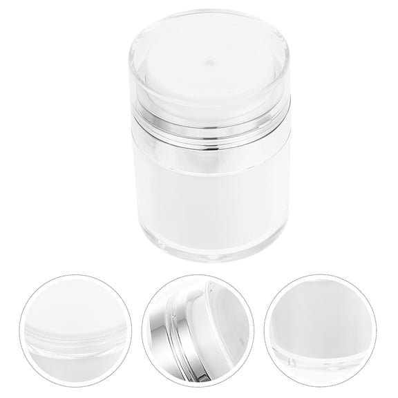 3pcs Cream Storage Jars Lotion Containers Empty Cosmetics Bottles