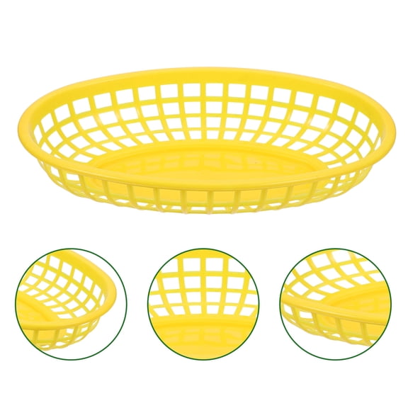 Raindrops 3Pcs Plastic Storage Boxes Square Red for Household Items and Organizing