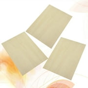 LABRIMP 3Pcs Portable Basswood Drawing Board Beige Lightweight for Art Painting