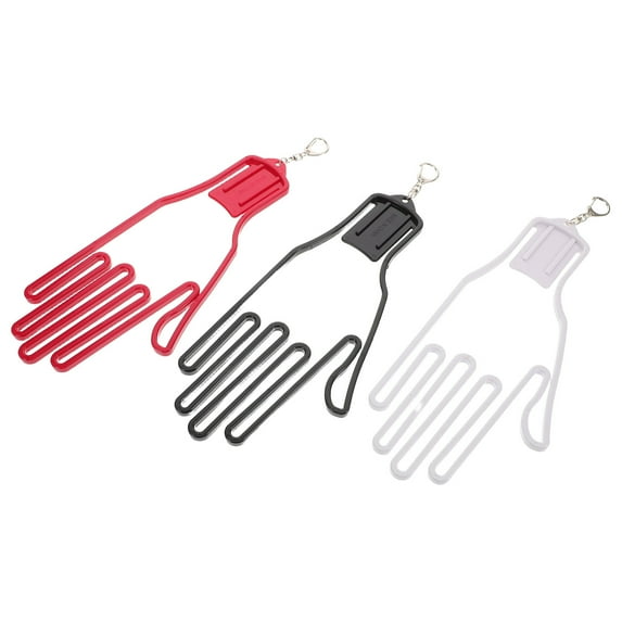 FOMIYES 3Pcs Golf Gloves Holder Organizer with Portable Hook Space Saving Design
