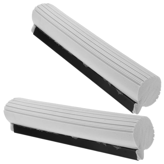 Raindrops 3Pcs Sponge Mop Head Replacement for Household Users 10.61in x 2.75in x 2.75in