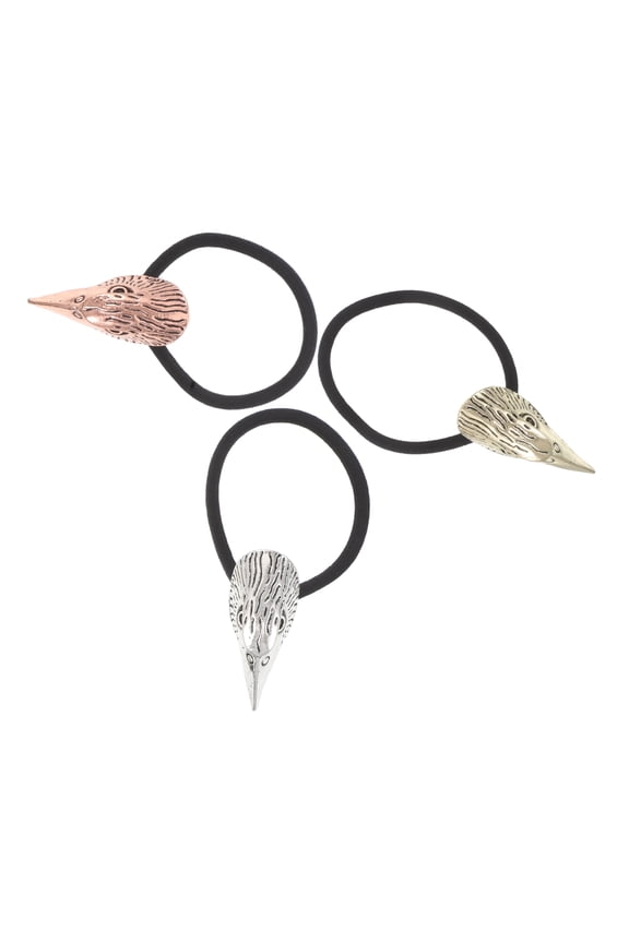 3Pcs Goth Hair Ropes Skull Heads Hair Tie For Women And Daughters Festivals