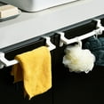 thumbnail image 1 of Raindrops Door Clips 3Pcs Premium Door Clip On Brackets White Abs Material, 1 of 8