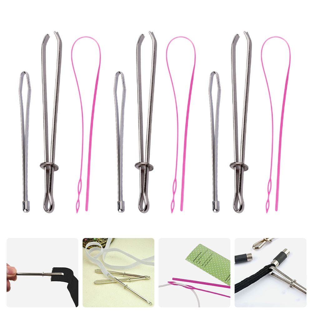 Raindrops 3Set Tweezers With Metal Cords Threading Tool Replacement ...