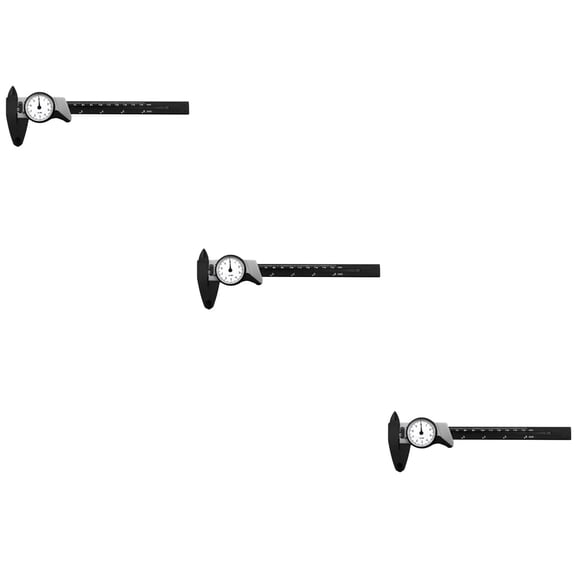 Raindrops 3pcs 0-150mm Plastic Table Caliper Caliper Slider Caliper High Precision Gauge Micrometer
