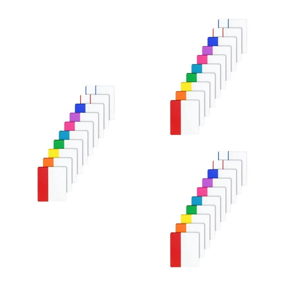 Raindrops 3pcs 10 Books Of Tabs Sticky Tabs Sticky Tabs For Notebooks Paper Tabs Divider Tabs Stick On Tabs For Notebooks Page Tabs
