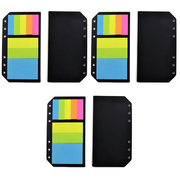 Raindrops 3pcs 2 Books Portable Sticky Tabs Multi-function Sticky Flags Household Book Tabs