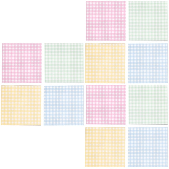 Raindrops 3pcs 4 Books of Portable Memo Pads Memo Pads Nonstick Memo Pads Schedule Planning Pads