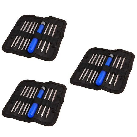 Raindrops 3pcs 9 In 1 Screen Replacement Tools Opening Repair Mobile Phone Disassemble Tools Screwdriver Set Kit for Phone Computer