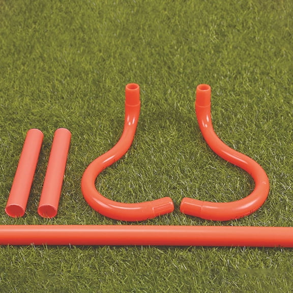 Raindrops 3-Pack Adjustable PVC Athletic Hurdles for Speed, Agility & Soccer Training Drills Equipment Set