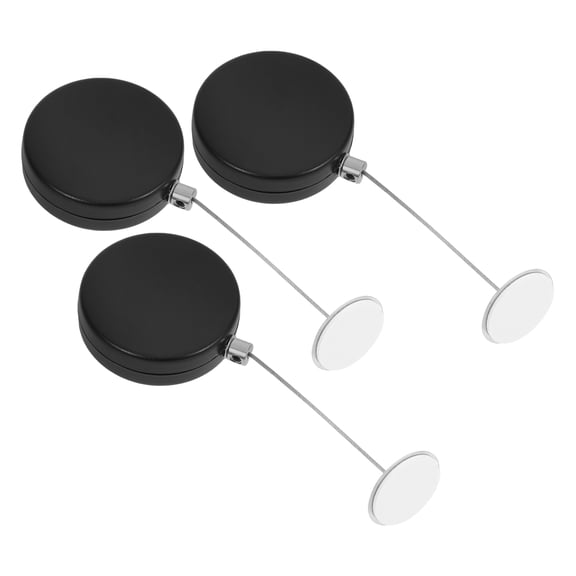 Raindrops 3-Pack Automatic Retractable Anti-Theft Security Cable Lock with Remote Leash for Tablets, Mobiles, and Hardware Devices