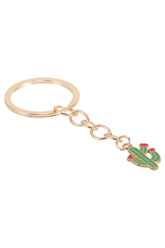 3-Pack Cactus Keychains Unique Key Holders Cute Key Decorations Small Gifts for Girls and Women