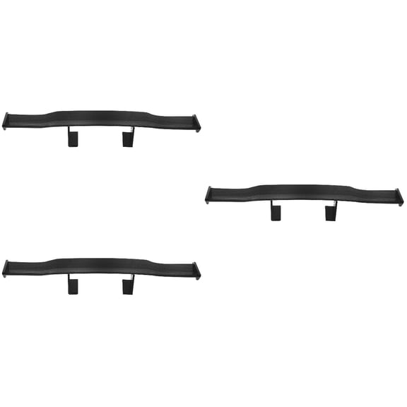 Raindrops 3-Piece Mini Car Spoiler Wing Set, Auto Exterior Rear Tail Wing for Vehicle Modification and Styling