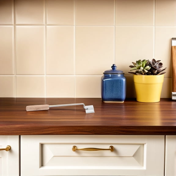 Raindrops 3pcs Compact Corn Cob Stripper Tool for Kitchen Use with Wood and Stainless Steel for Daily Cooking