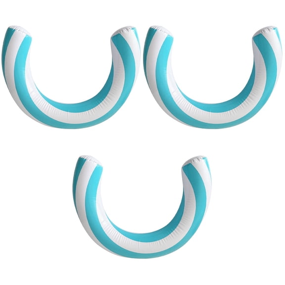 Raindrops 3pcs Curved Pool Floating Multi-function Summer Swim Float Outdoor Pvc Inflatable Swimming Float