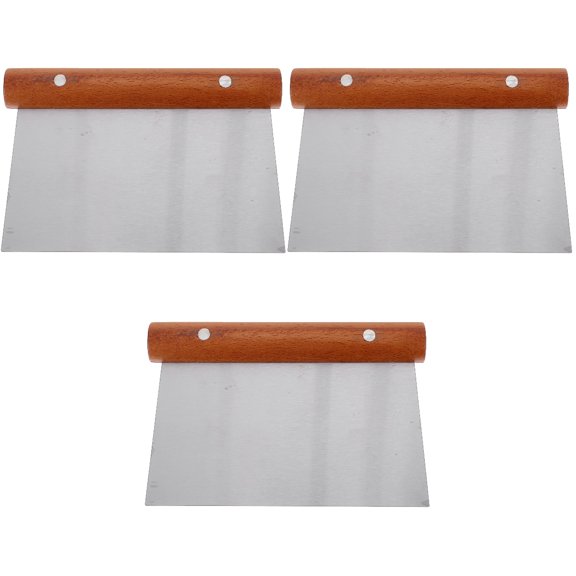 Raindrops 3pcs Dough Scraper Dough Cutter Household Baking Scraper Convenient Dough Scraper