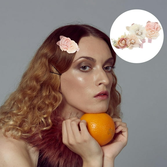 Raindrops 3-Piece Hair Clips Set Elegant Wedding Party Hair Accessories for Women and Girls