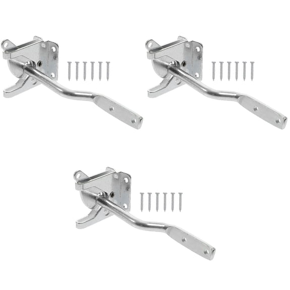 Raindrops 3pcs Gravity Lever Latch Fence Gate Wood Fence Latch Heavy Duty Gate Door Latch