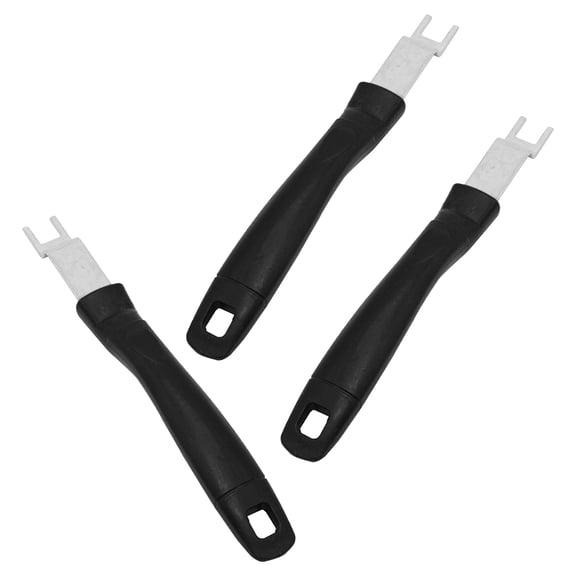 Raindrops 3pcs Heat resistant Stainless Steel Grill Plate Lifter Gripper Tool for Home and Restaurant