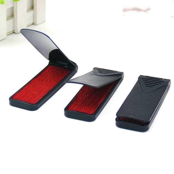LABRIMP 3Pcs Versatile Fabric Fluff Remover Brush for Clothes Sofa and Bedding Black