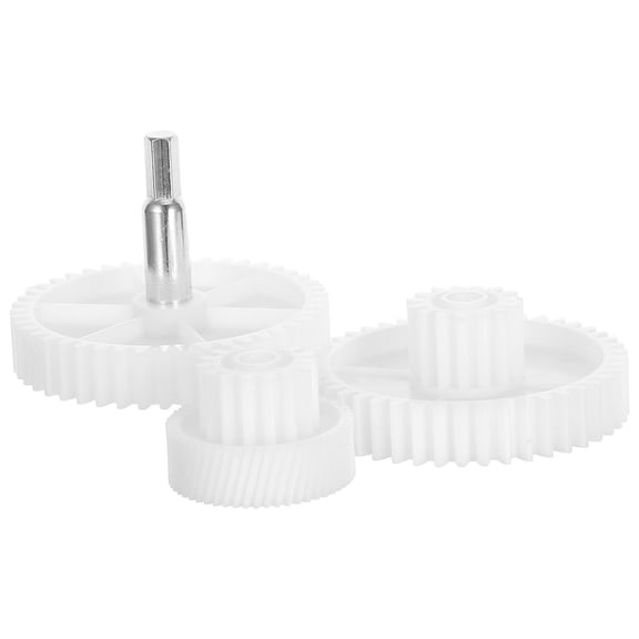 Raindrops Meat Grinder Gear Replacement Set White Stainless Steel and PP for Home Use Multi Tooth Combination