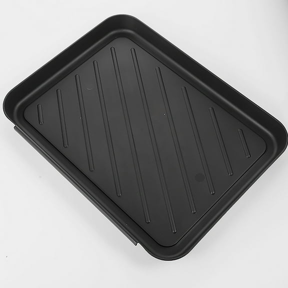 Raindrops 3pcs Multi-functional Plastic Plate Rain Boot Tray Flower Pots Tray Large-capacity Sundries Tray Versatile Storage Tray Bonsai Mat Tray