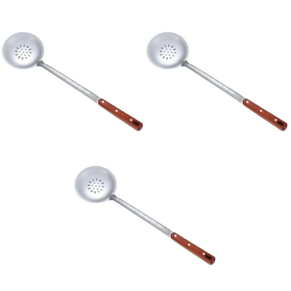 Raindrops 3-Piece Stainless Steel Rice Spoon Set, Multi-Functional Kitchen Handheld Rice Cooking Shovels for Home and Household Use