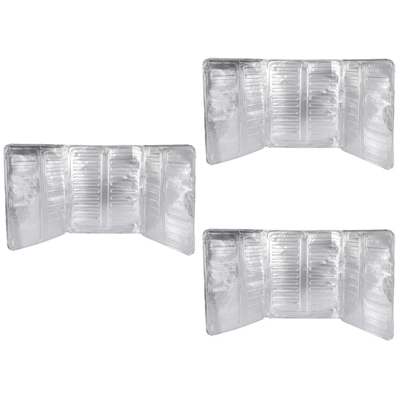 Raindrops 3pcs Oil Splatter Guard Anti Splatter Shield for Stove Top Cooktop Foldable Splatter Screen Oil Barrier